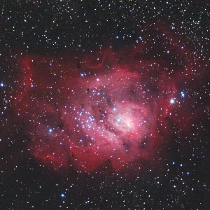 Lagoon Nebula, M 8, NGC 6523