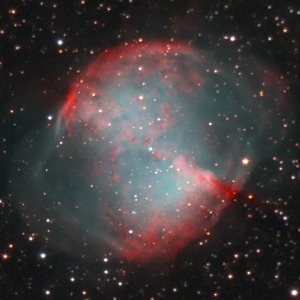 The Dumbbell Nebula, M 27, NGC 6853
